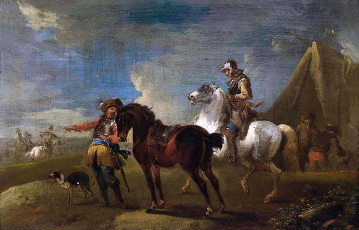 At the Field Camp